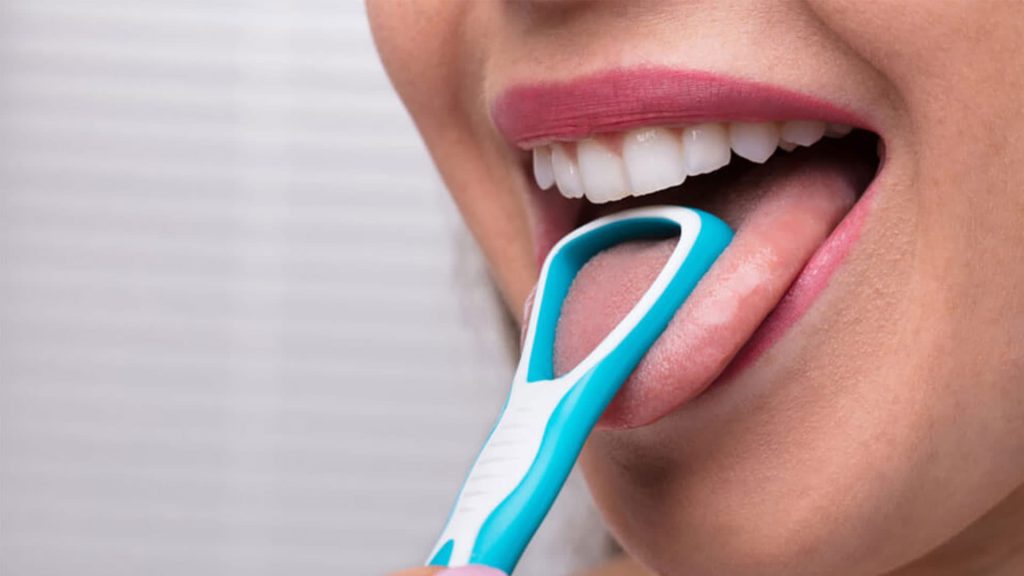 تمیز کردن زبان